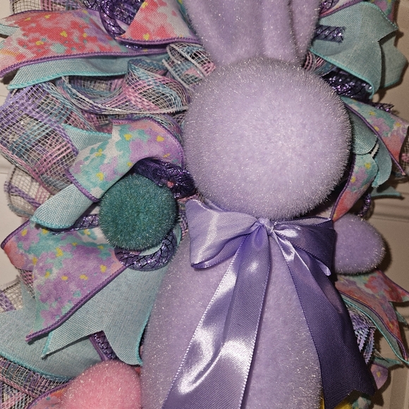 Easter bunny door swag - Picture 2 of 2